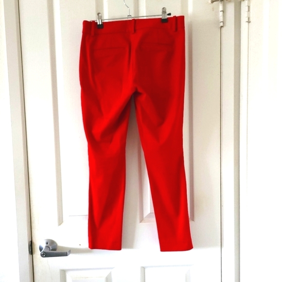 T. Babaton | Classic Red Elliot Skinny Ankle Dress Pants (SIZE 4) - Picture 10 of 10
